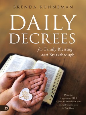 cover image of Daily Decrees for Family Blessing and Breakthrough